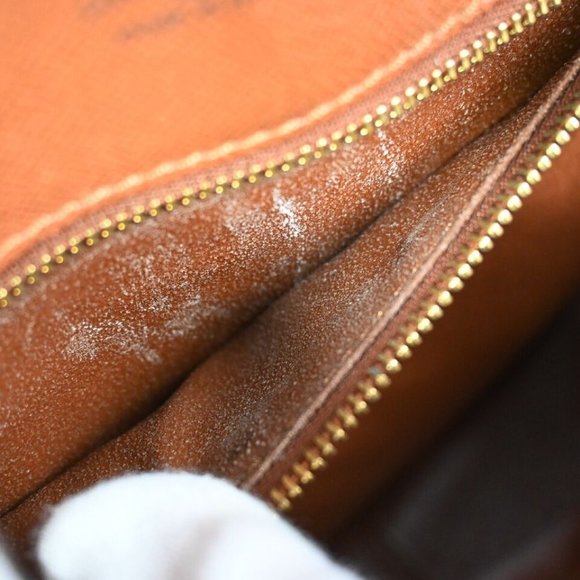 LOUIS VUITTON Saint Cloud GM Shoulder Bag Monogram Leather Brown - Picture 5 of 16